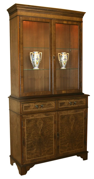 2 Door Regency Library Bookcase