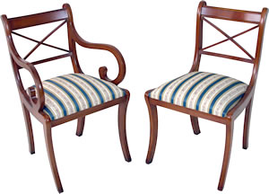 reproduction_Cross_Stick_Regency_Dining_Chairs