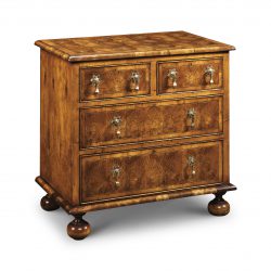 AMC10 4 DRAWER CHEST: Olive Oyster & Yew. W66cm/26in D41cm/16in H76cm/30in