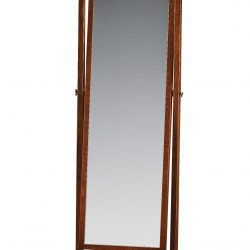 AMC158 CHEVAL MIRROR: Mahogany. W40cm/15in D36cm/14in H142cm/56in