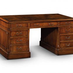AMC200 6ft PARTNERS DESK: Mahogany. Incl 1 file drawer. W183cm/72in D107cm/42in H76cm/30in