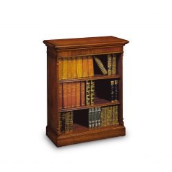 AMC355 OPEN BOOKCASE: Mahogany. W76cm/30in D32cm/13in H91cm/36in