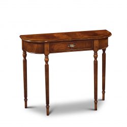 W188 HALL TABLE: Mahogany with Satin inlay. W91cm/36in D33cm/13in H76cm/30in