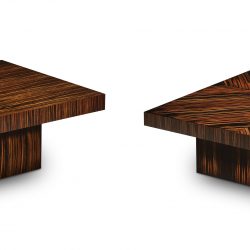 W245 CENTRE TABLE: Ebony. W116cm/45in D71cm/28in H41cm/16in. W248 CENTRE TABLE 4ft SQUARE: Ebony. W122cm/48in D122cm/48in H38cm/14in